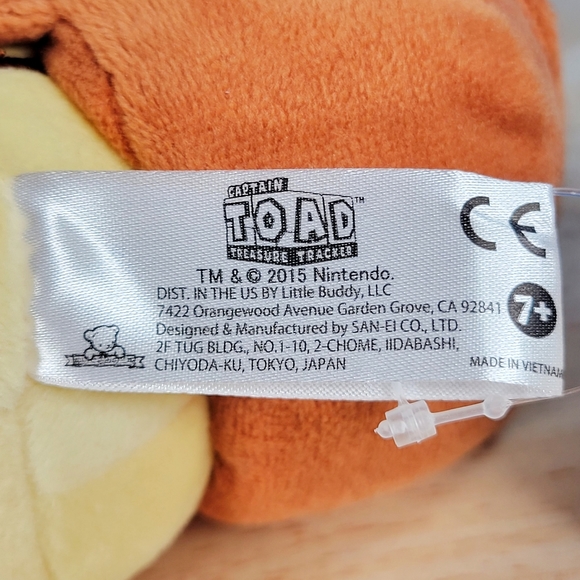 Captain Toad Treasure Tracker Captain Toad (Sitting) 8" Nintendo Little Buddy - Picture 9 of 12